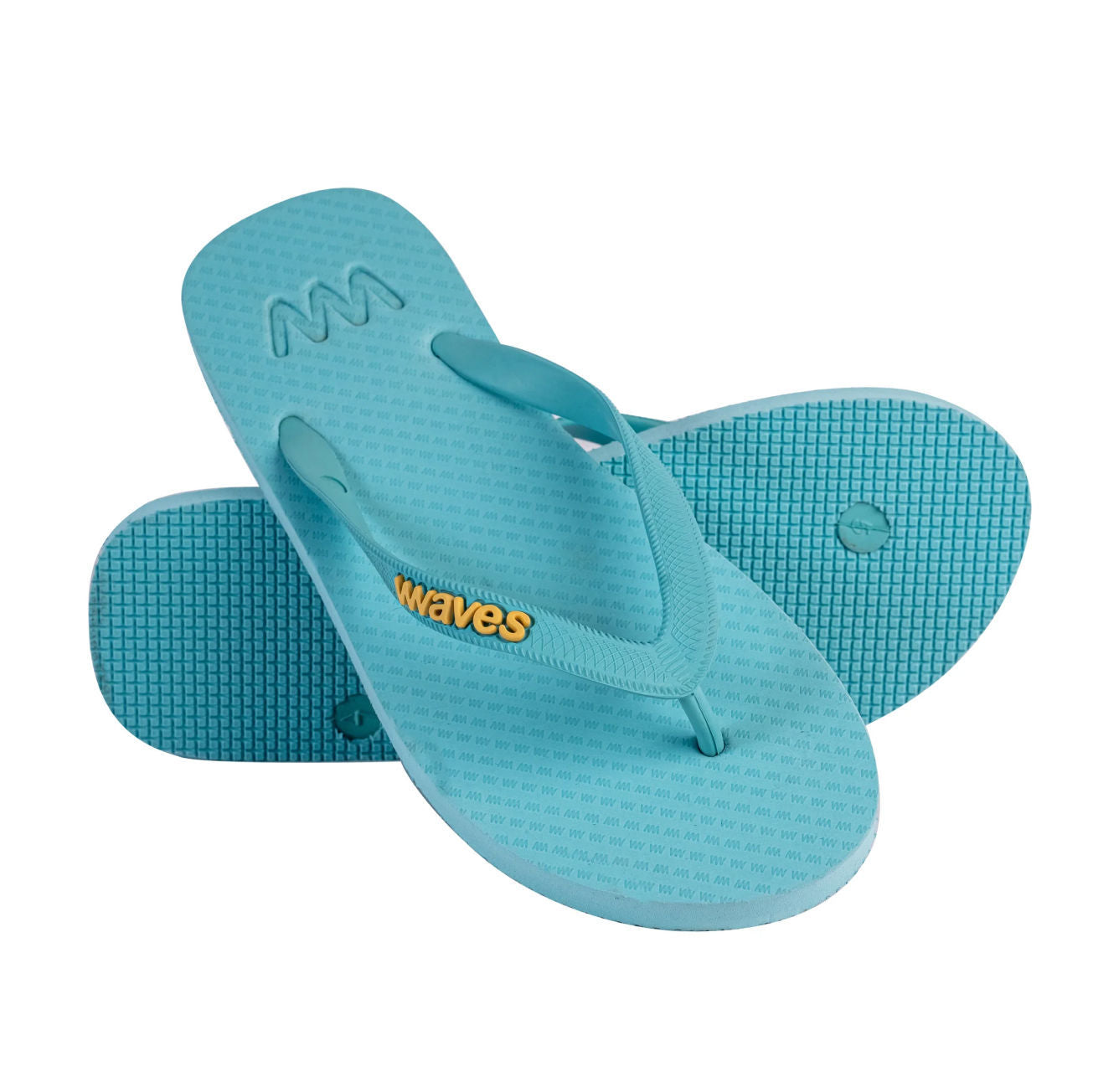 Ojotas de Goma Natural Waves Mujeres Sandalias Chanclas Playa Piscina