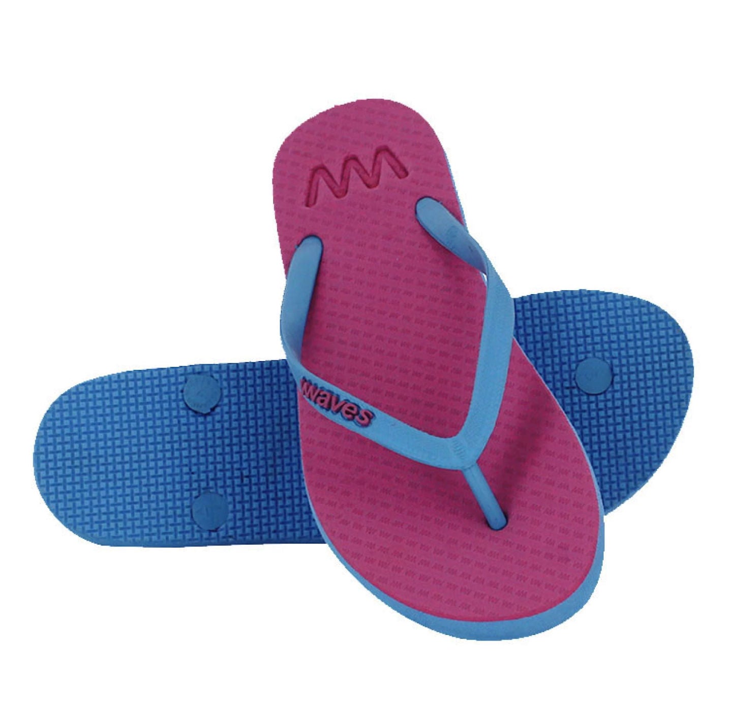 Ojotas de Goma Natural Waves Mujeres Sandalias Chanclas Playa Piscina