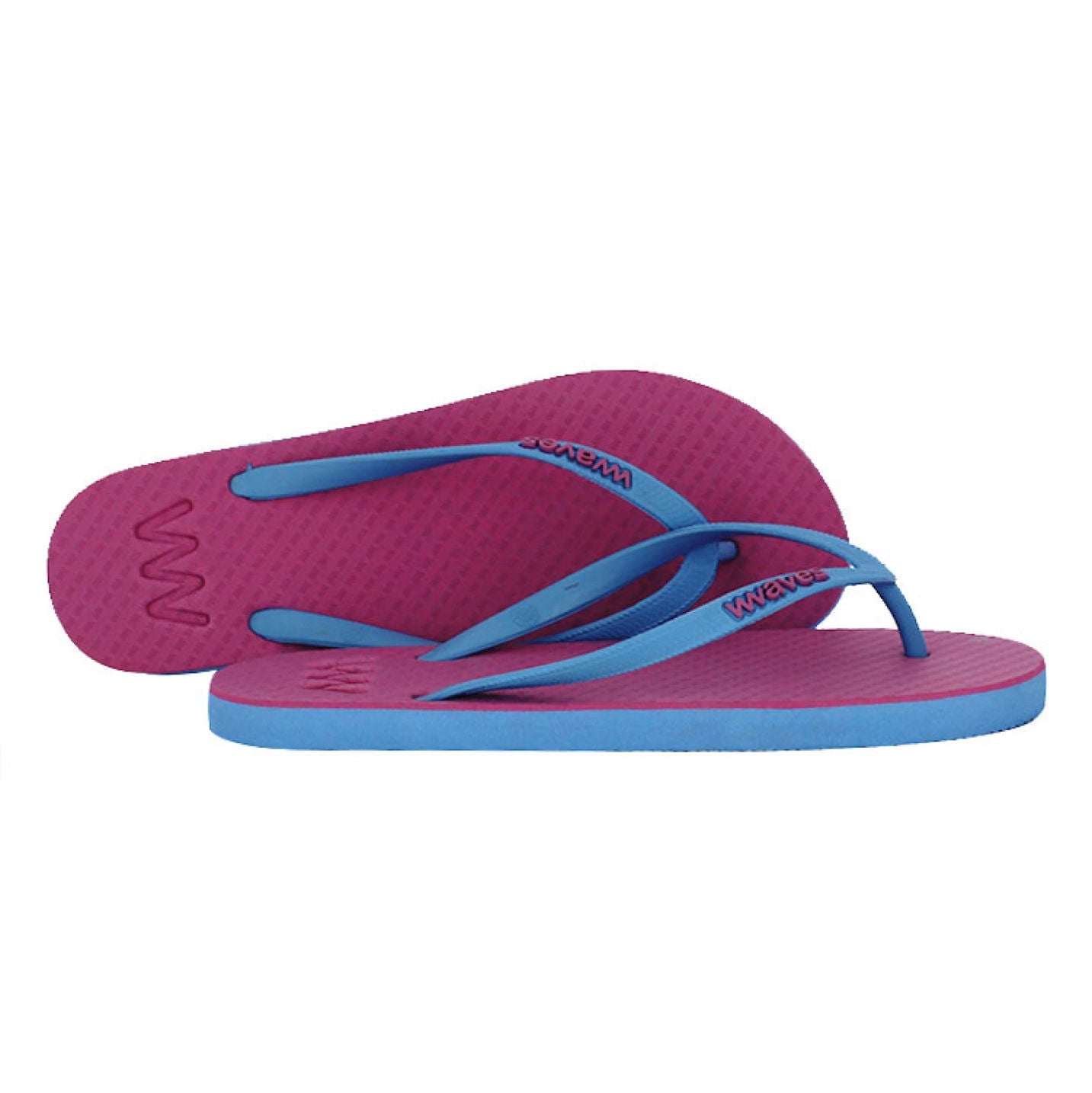 Ojotas de Goma Natural Waves Mujeres Sandalias Chanclas Playa Piscina