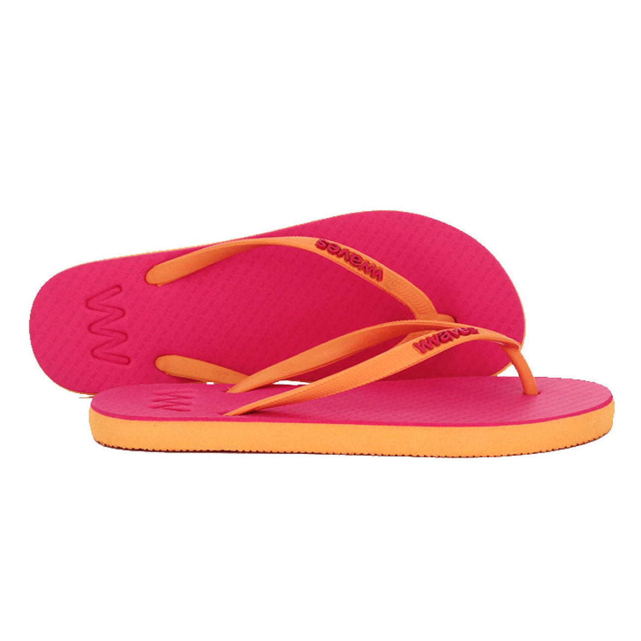 Ojotas de Goma Natural Waves Mujeres Sandalias Chanclas Playa Piscina