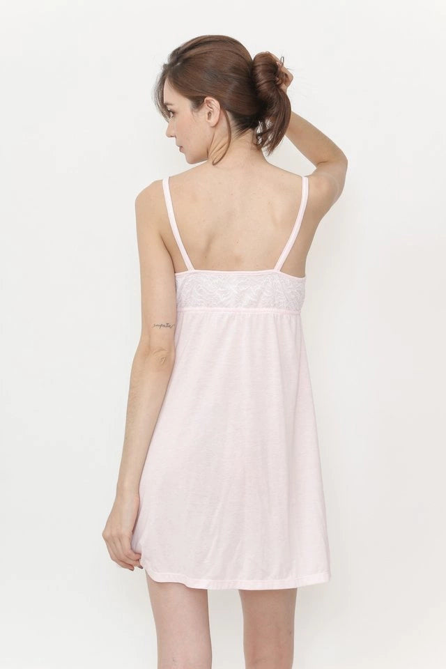 Camisón Maternal de Lactancia Con mañanita (Saquito) Puntilla- 11915