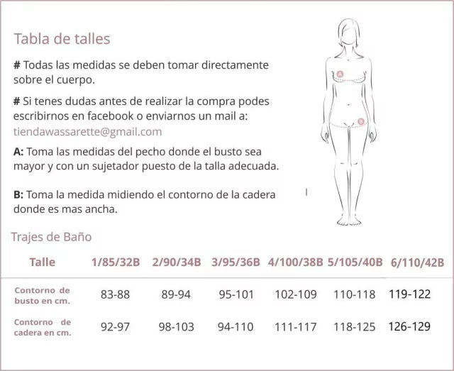 Bikini Traje de Baño Talle Grande Bretel Trenzado - Promesse
