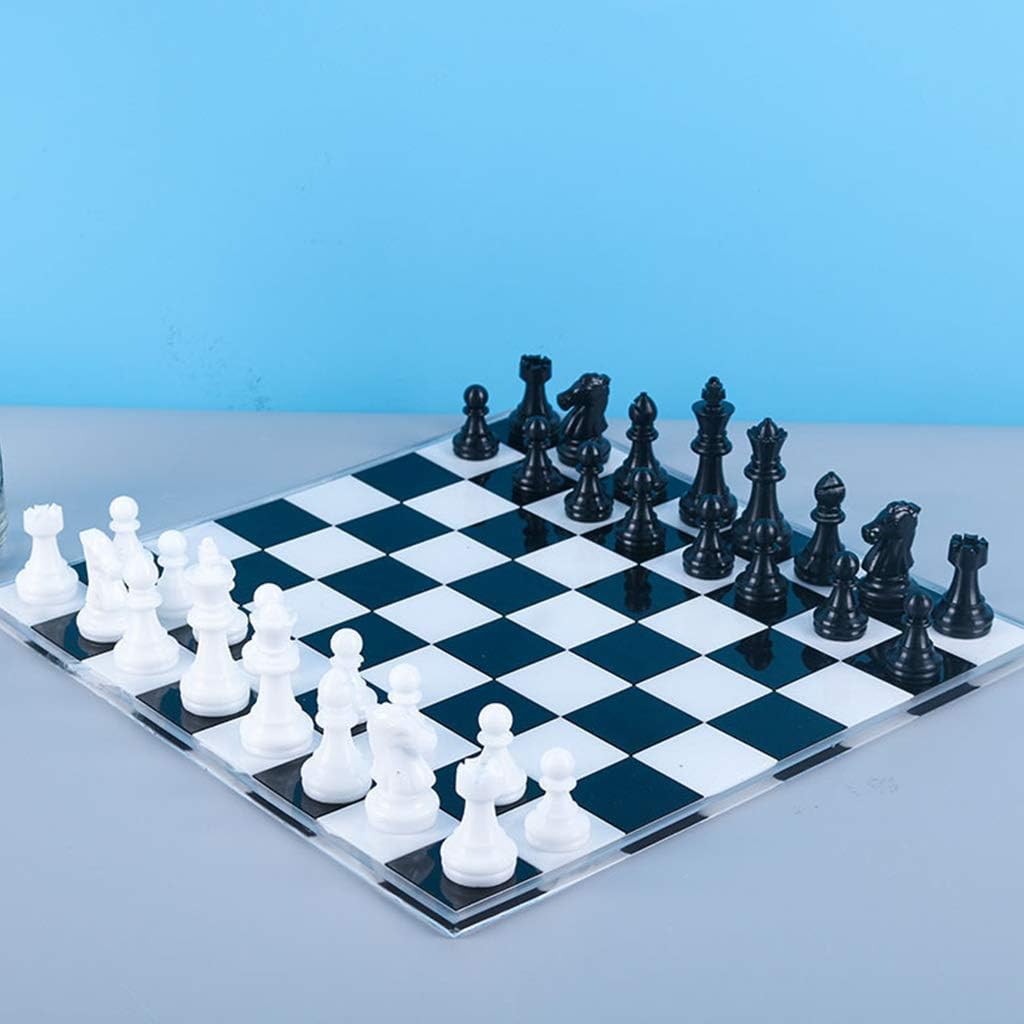 Molde de Silicona para Juego de Ajedrez de resina