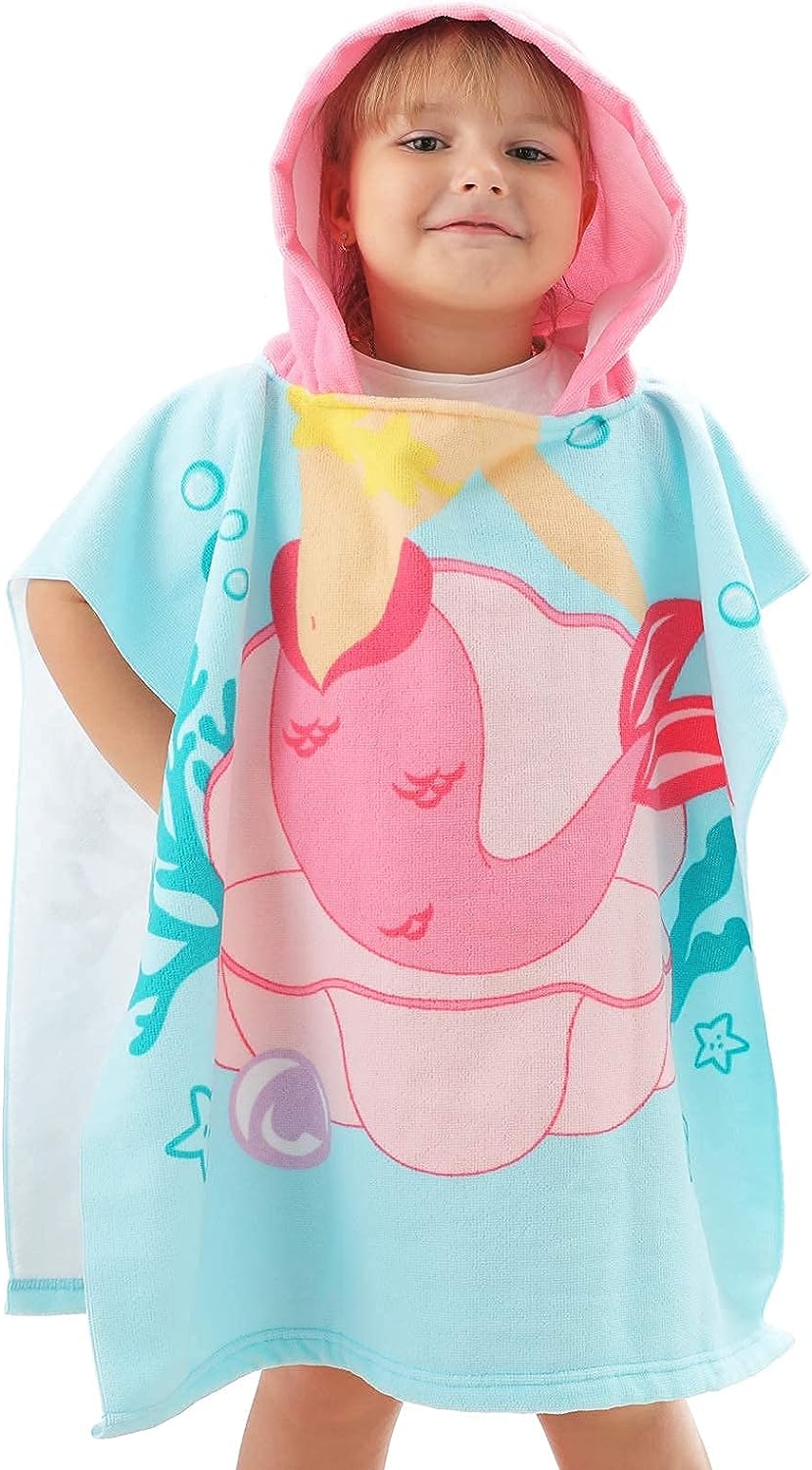 Malla Traje de Baño Unicornio para Bebes + Toalla Poncho