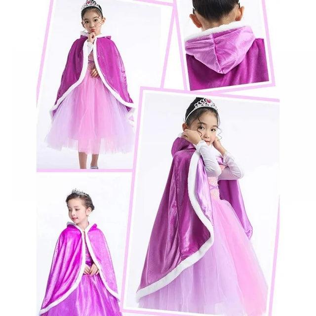 Capa Princesa Simil Terciopelo abrigada! (Ideal Haloween) - Consiguelo Aqui Uy