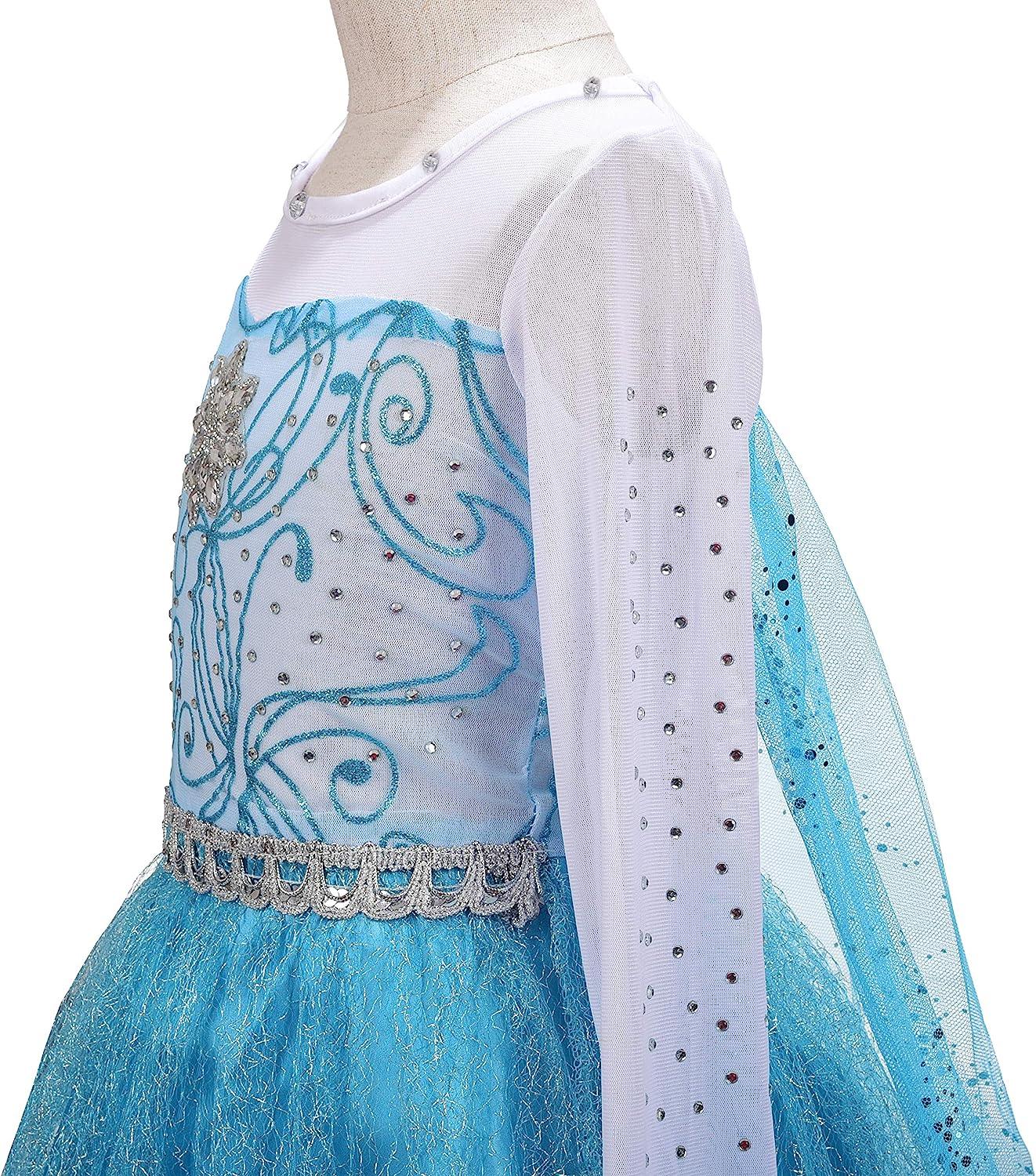Disfraz Frozen manga Larga (ideal invierno) - Consiguelo Aqui Uy