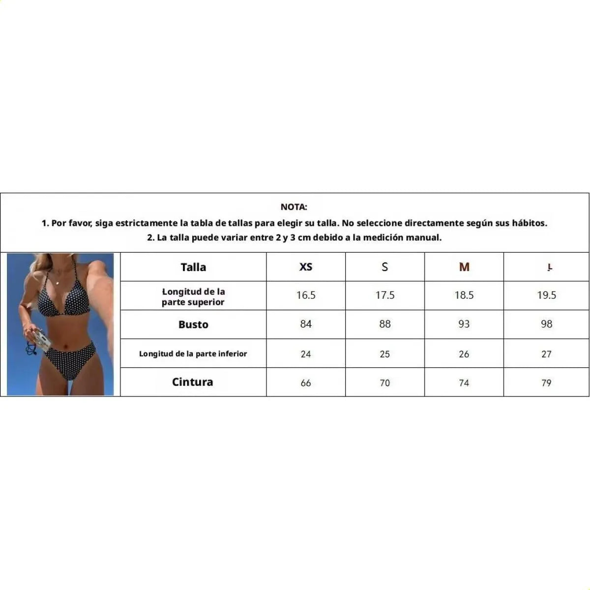 Bikini Lunares Culotte Triangulo