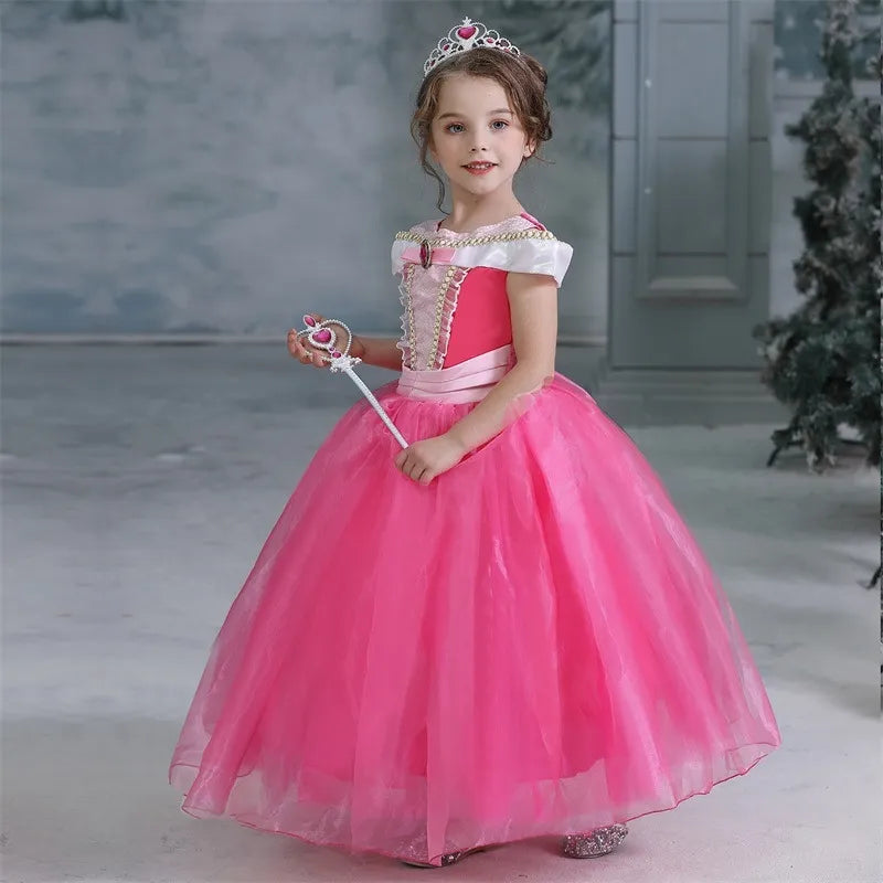 Disfraz Princesa Bella Durmiente Aurora Niñas