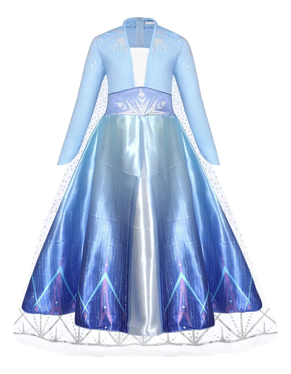 Disfraz Frozen manga Larga Princesa Celeste