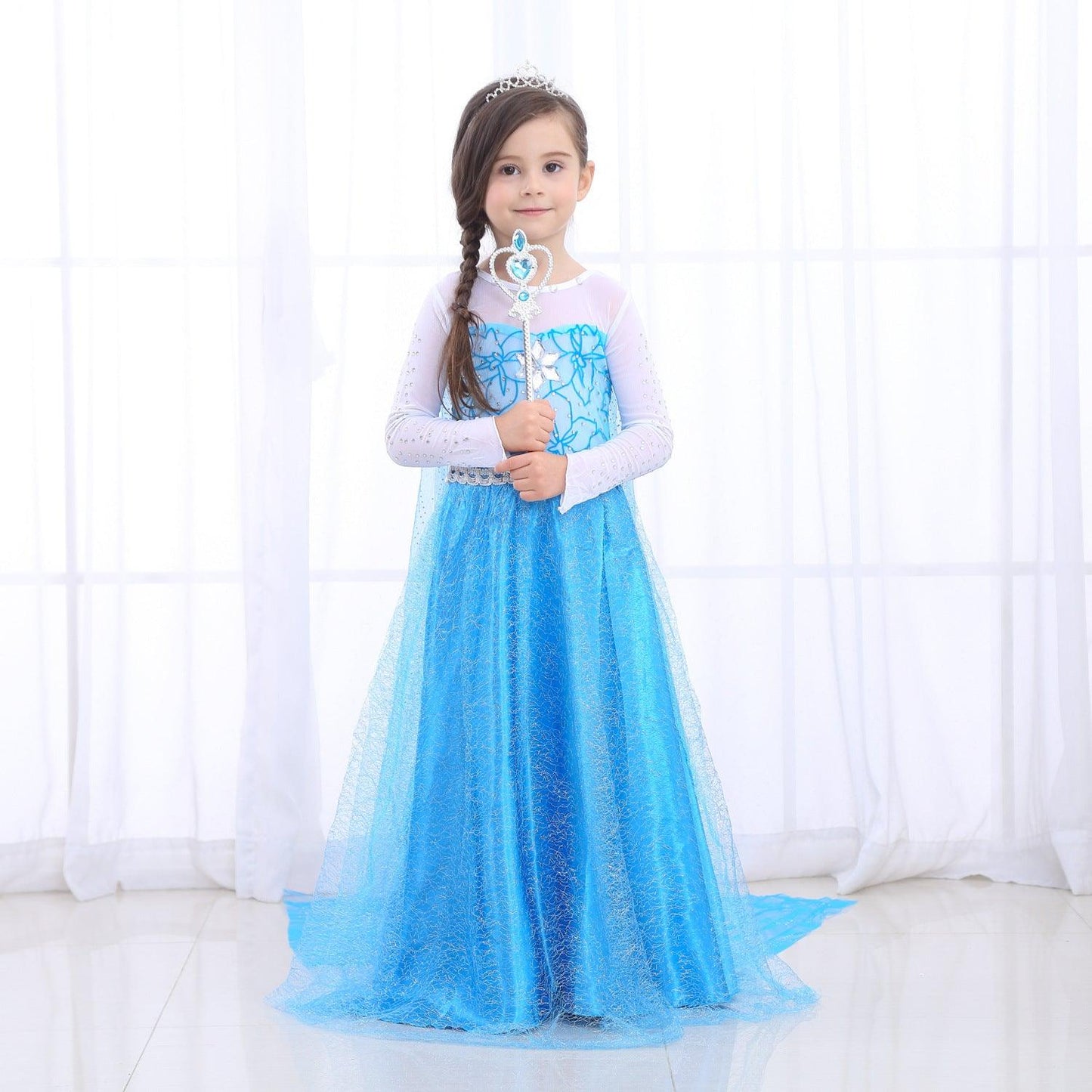 Disfraz Frozen manga Larga (ideal invierno) - Consiguelo Aqui Uy