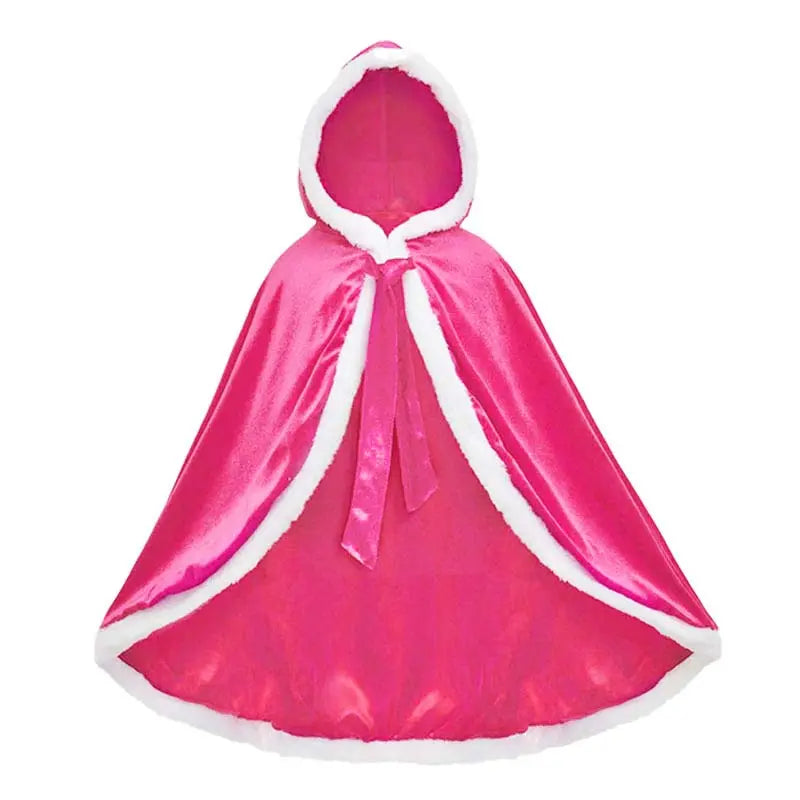 Disfraz Princesa Rapunzel con Capa Fucsia - Consiguelo Aqui Uy