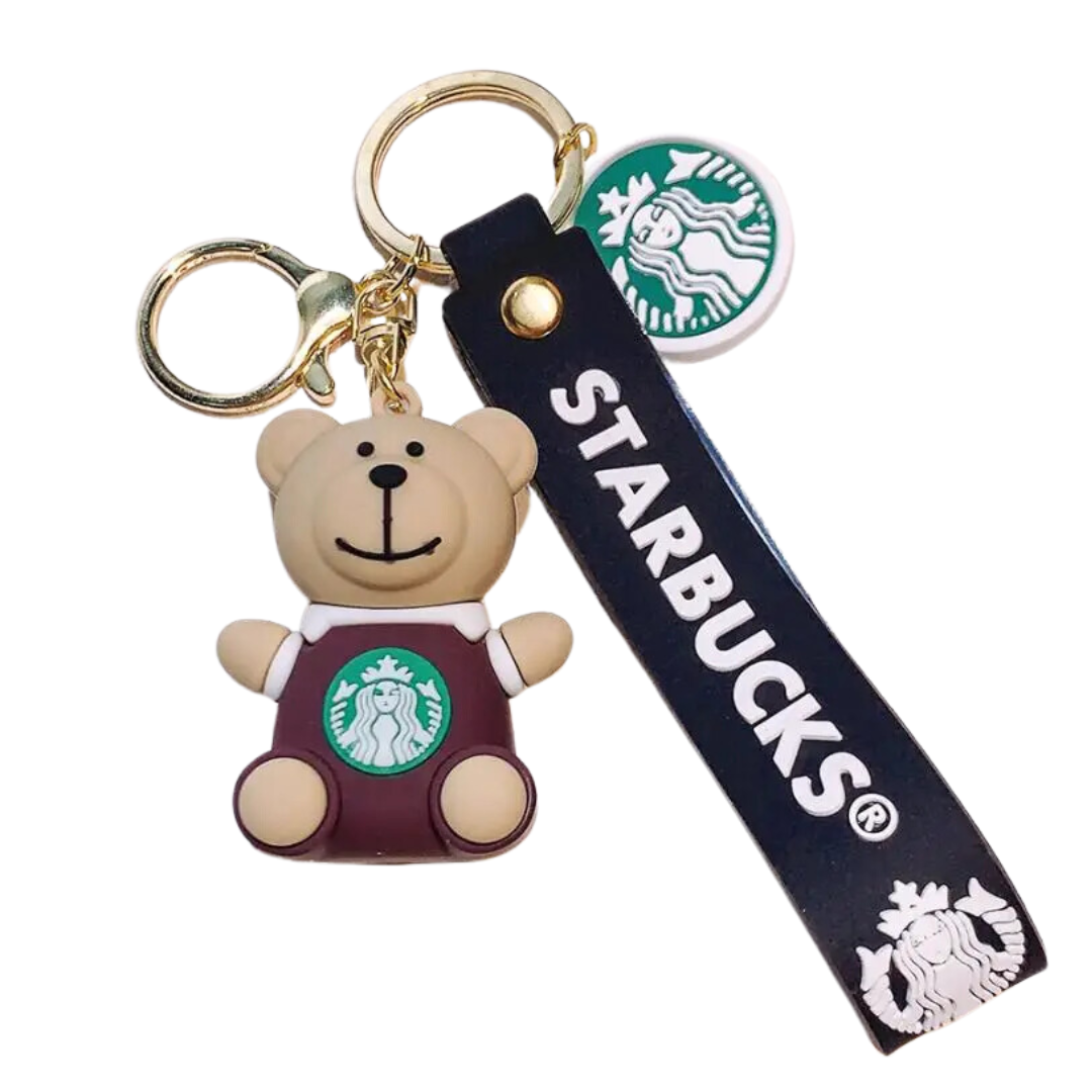 Llavero Oso Satrbucks - Consiguelo Aqui Uy
