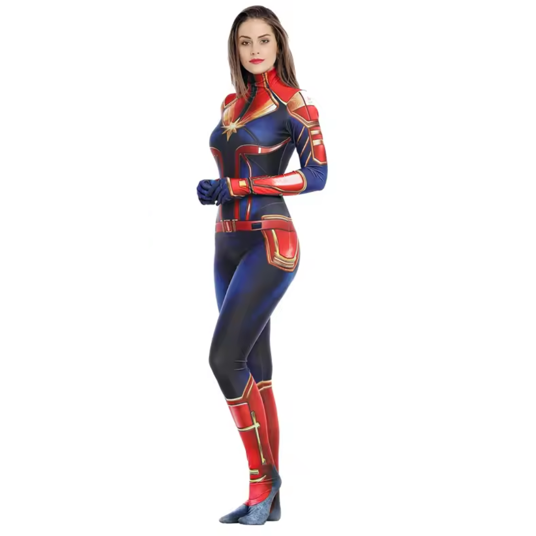 Disfraz Mujer Maravilla Super Héroe Mameluco Completo Adultos