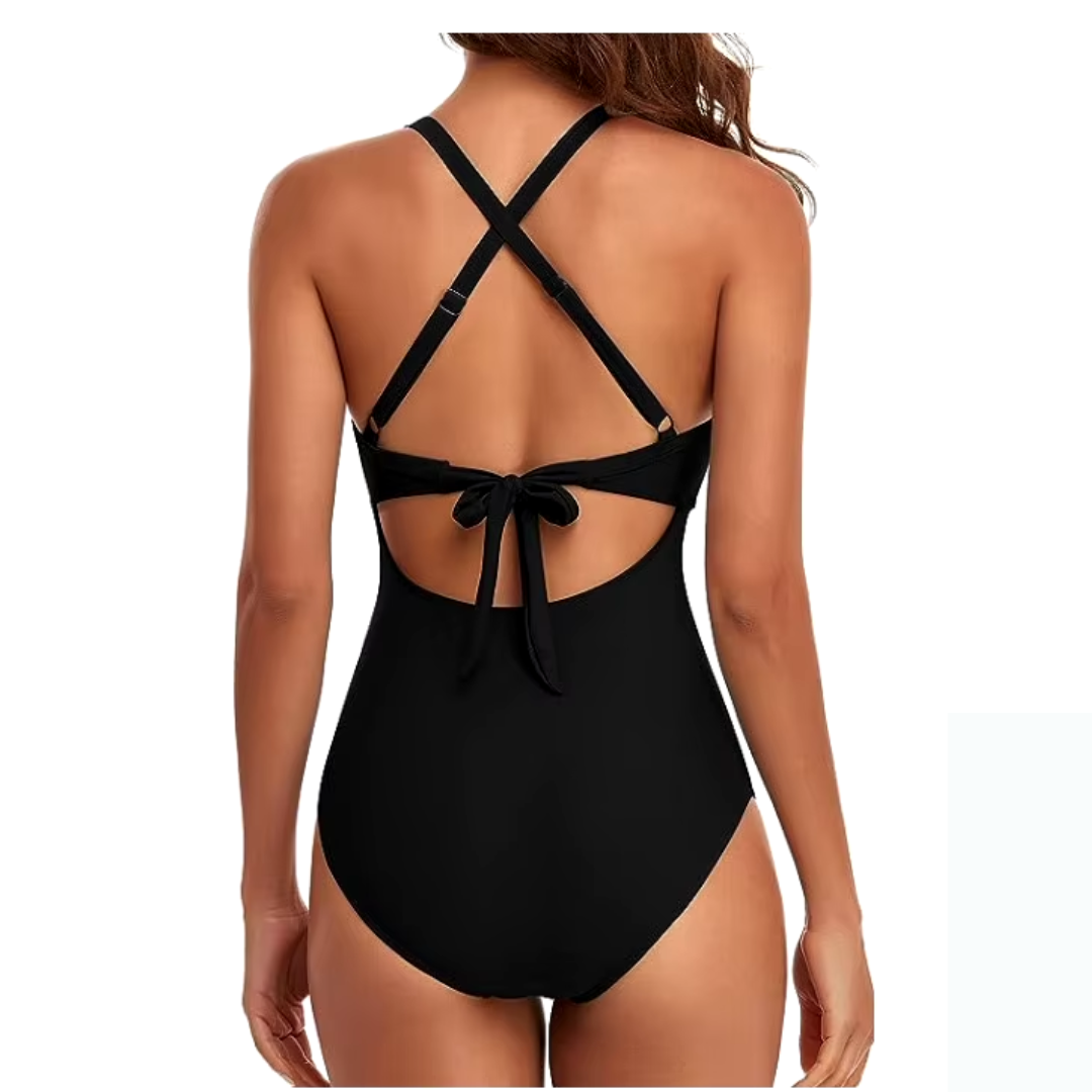 Malla Enteriza Traje de Baño Mujer con control de abdomen Talle Grande