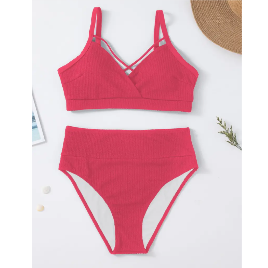 Malla Bikini Traje de Baño Mujer Talle Grande