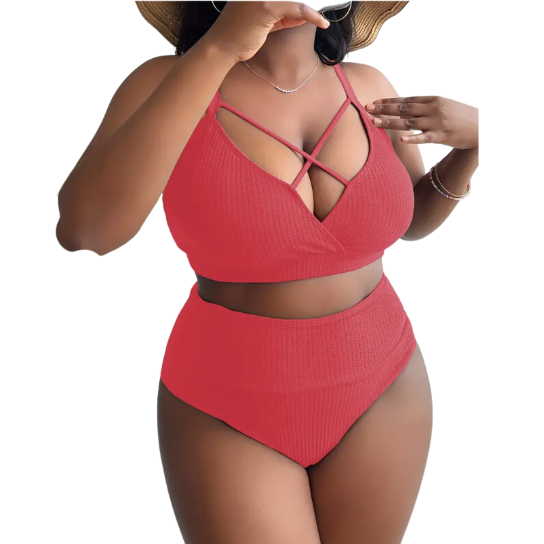 Malla Bikini Traje de Baño Mujer Talle Grande