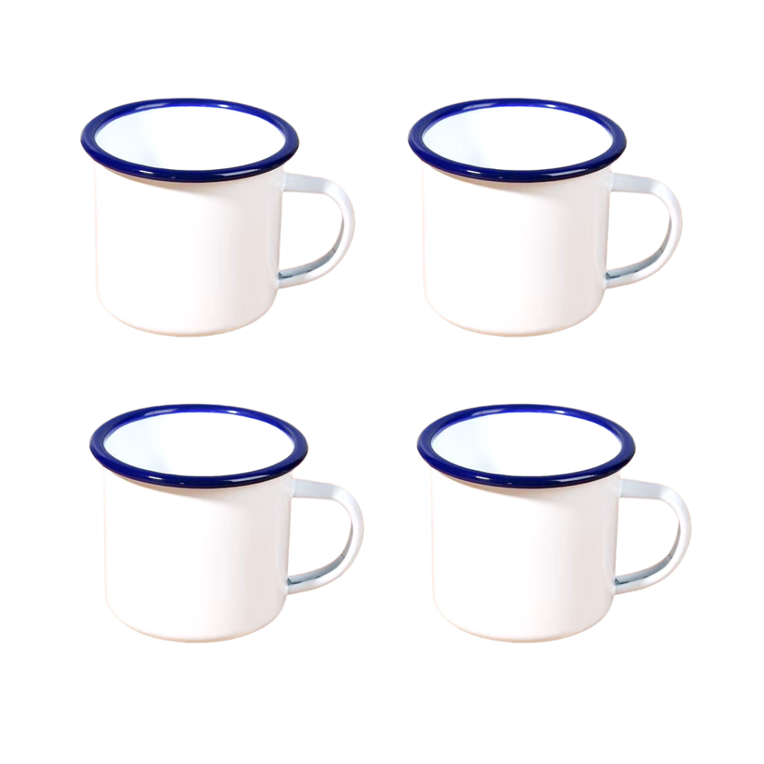 Taza de Metal para Campamento o Camping con grabado de nombre