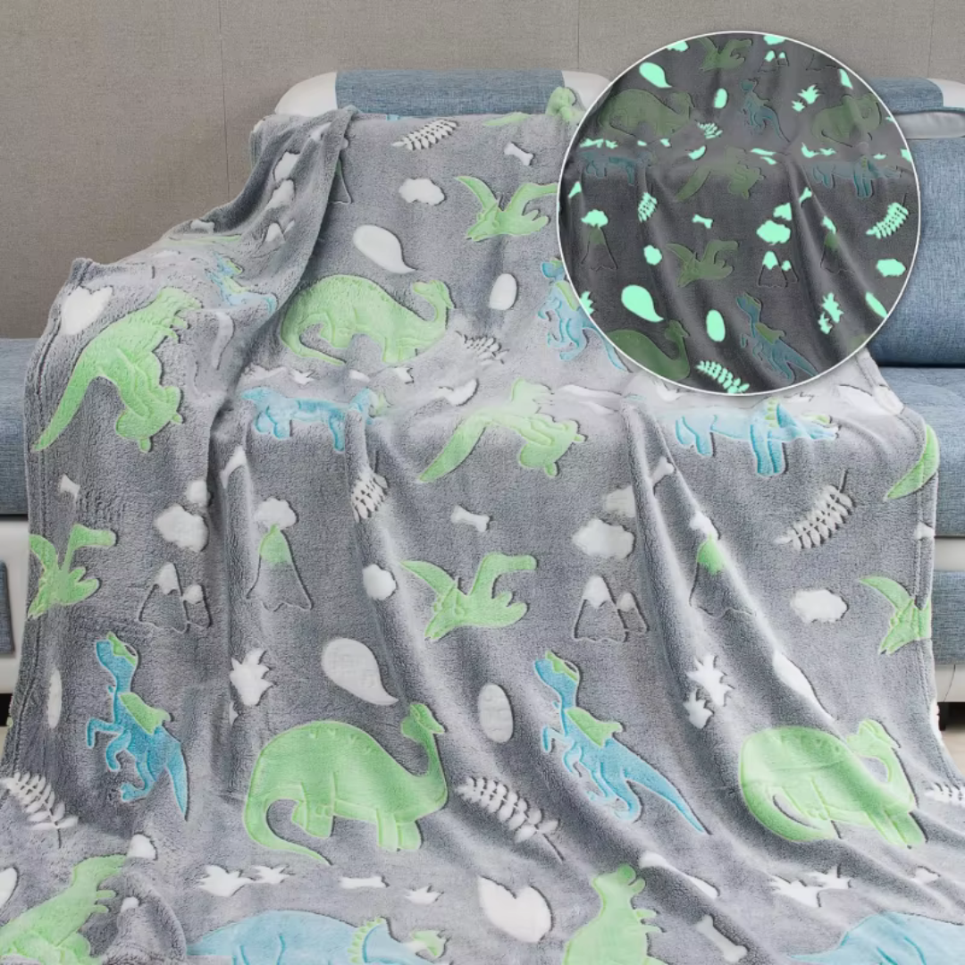 Manta Cobija Manta Infantil Brilla Oscuridad 150x75cm