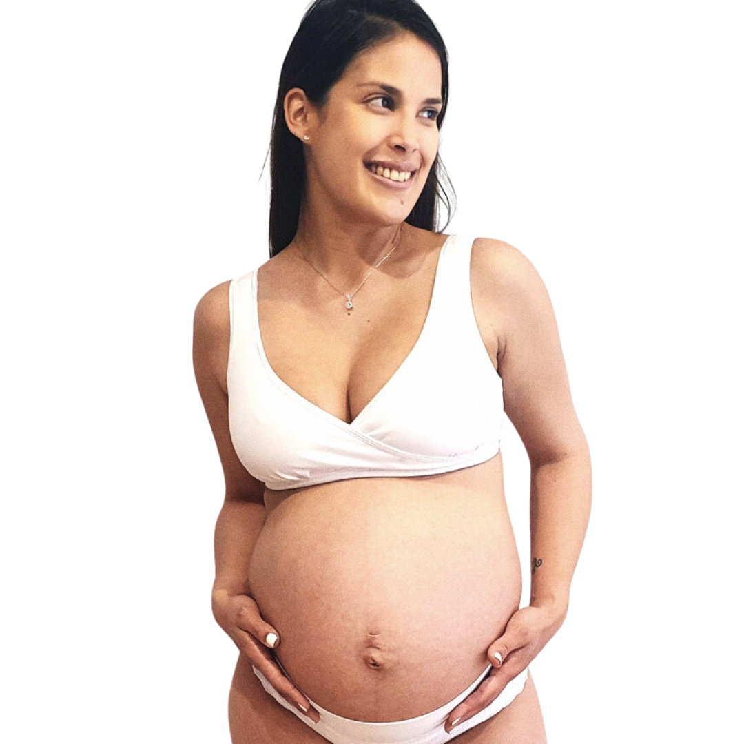 Corpiño Sutien de Lactancia de Algodón Maternal