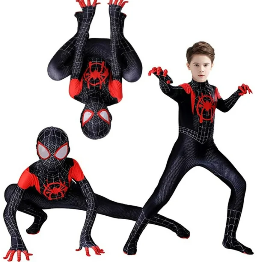 Disfraz Spiderman Negro Super Héroes