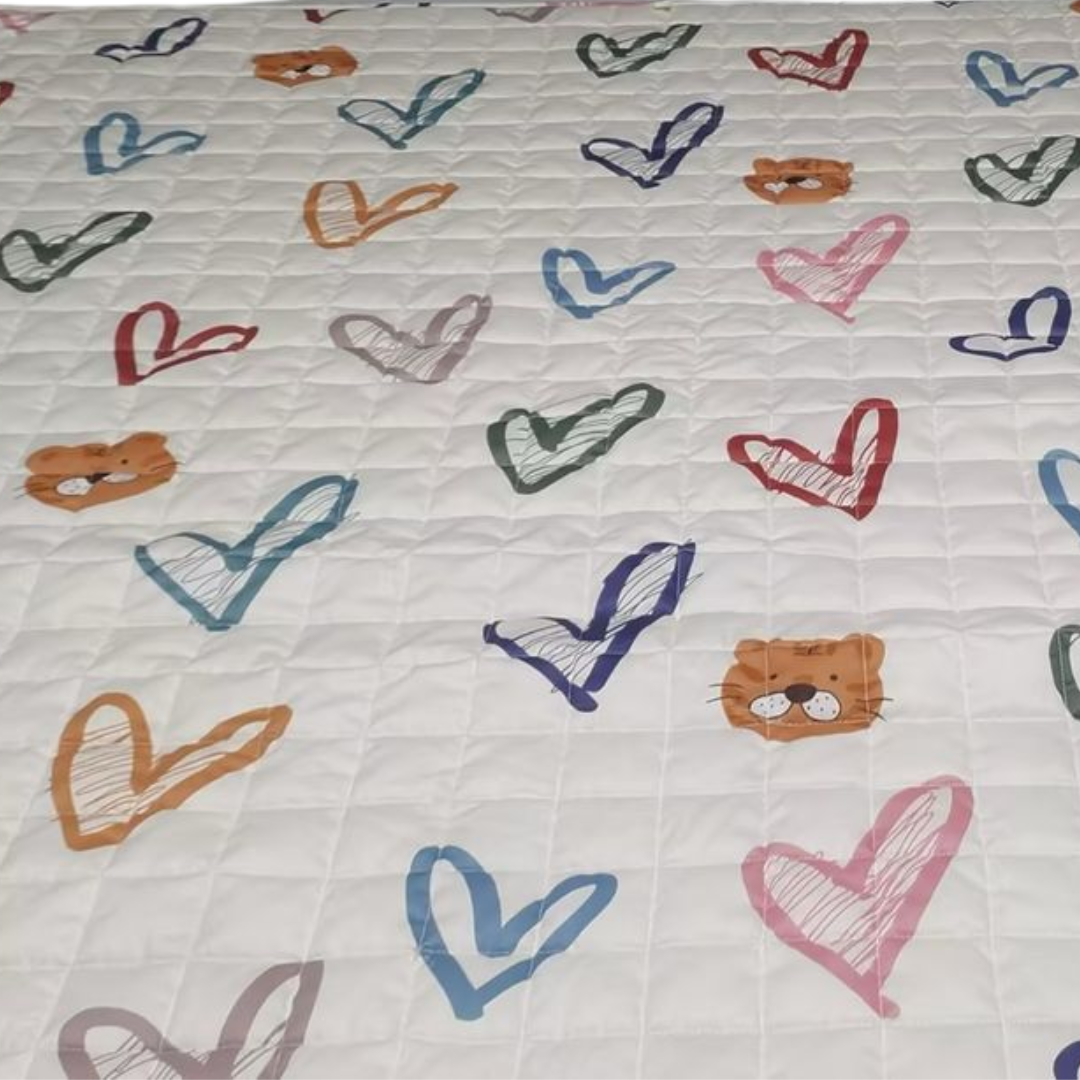 Manta Sensorial con Peso Parta niños 100% algodón