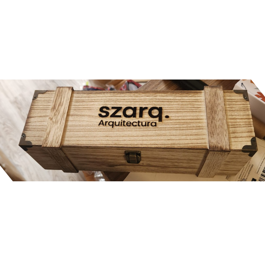 Caja de Madera para Vino Personalizada