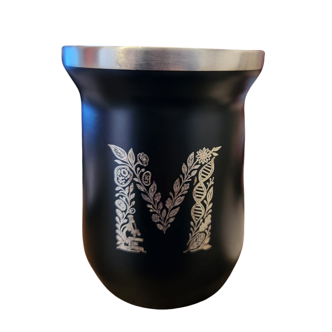 Mate de Acero Inoxidable Personalizado Grabado