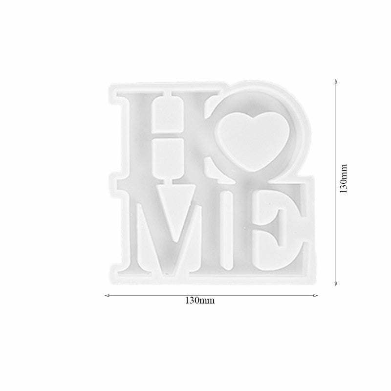 Molde Silicona Home 130x130mm