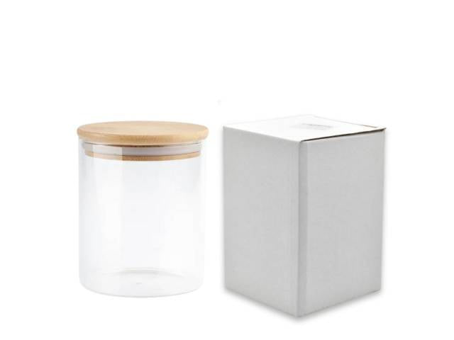 Vela Velón Frasco Vidrio Cera De Arena Para 10.5x8.5cm