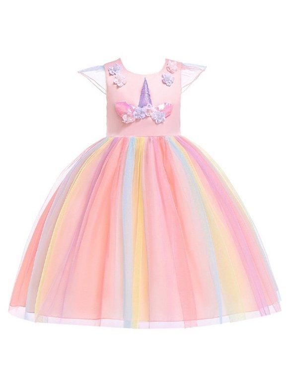 Disfraz Princesa Unicornio Vestido - Consiguelo Aqui Uy