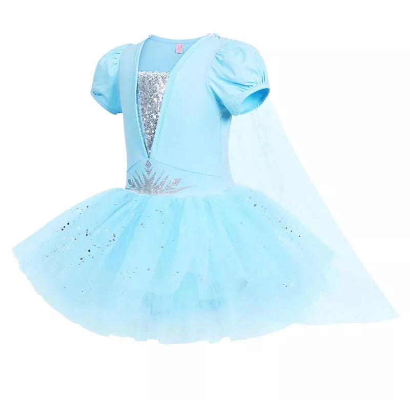 Disfraz Frozen Elsa con tutu