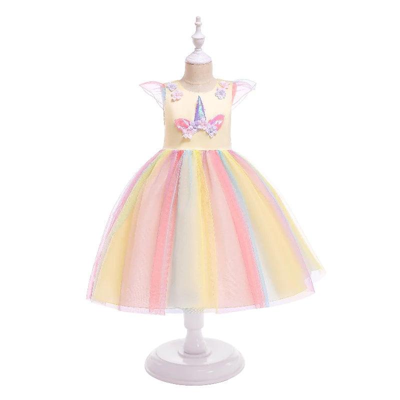 Disfraz Princesa Unicornio Vestido - Consiguelo Aqui Uy