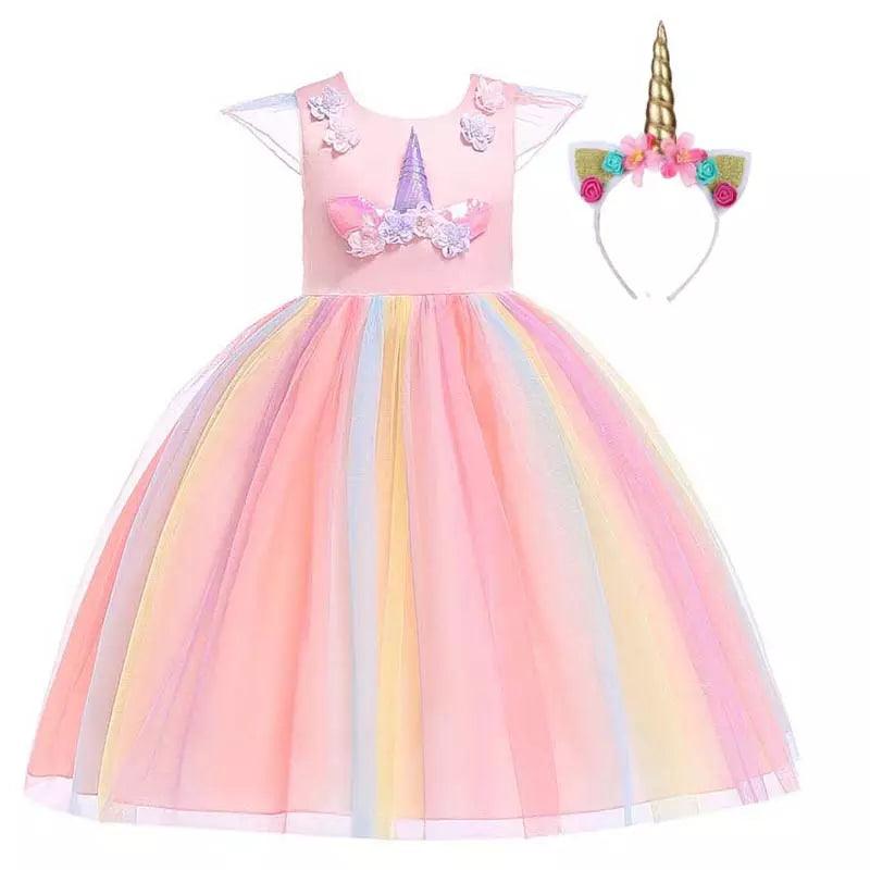 Disfraz Princesa Unicornio Vestido - Consiguelo Aqui Uy