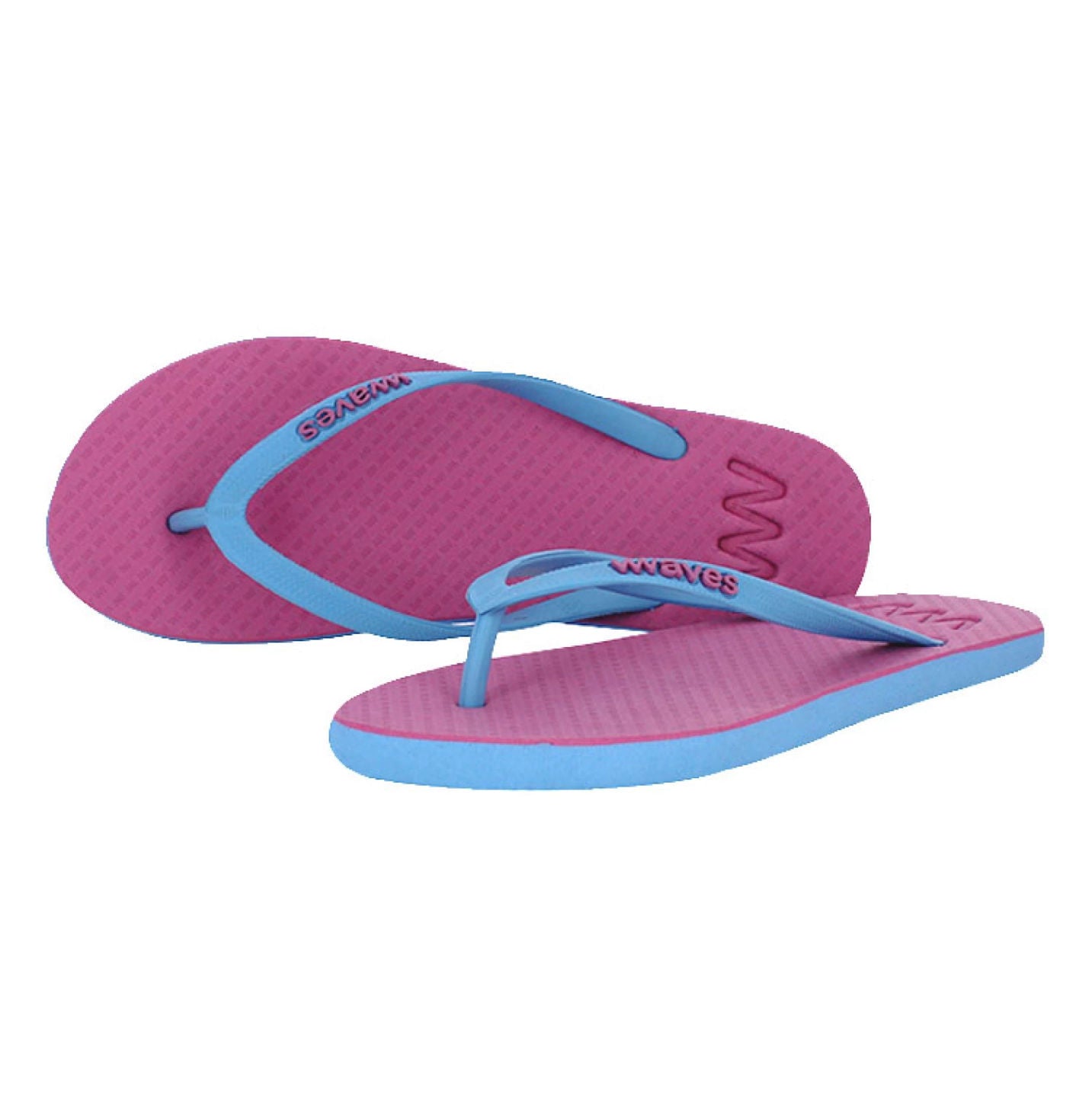 Ojotas de Goma Natural Waves Mujeres Sandalias Chanclas Playa Piscina