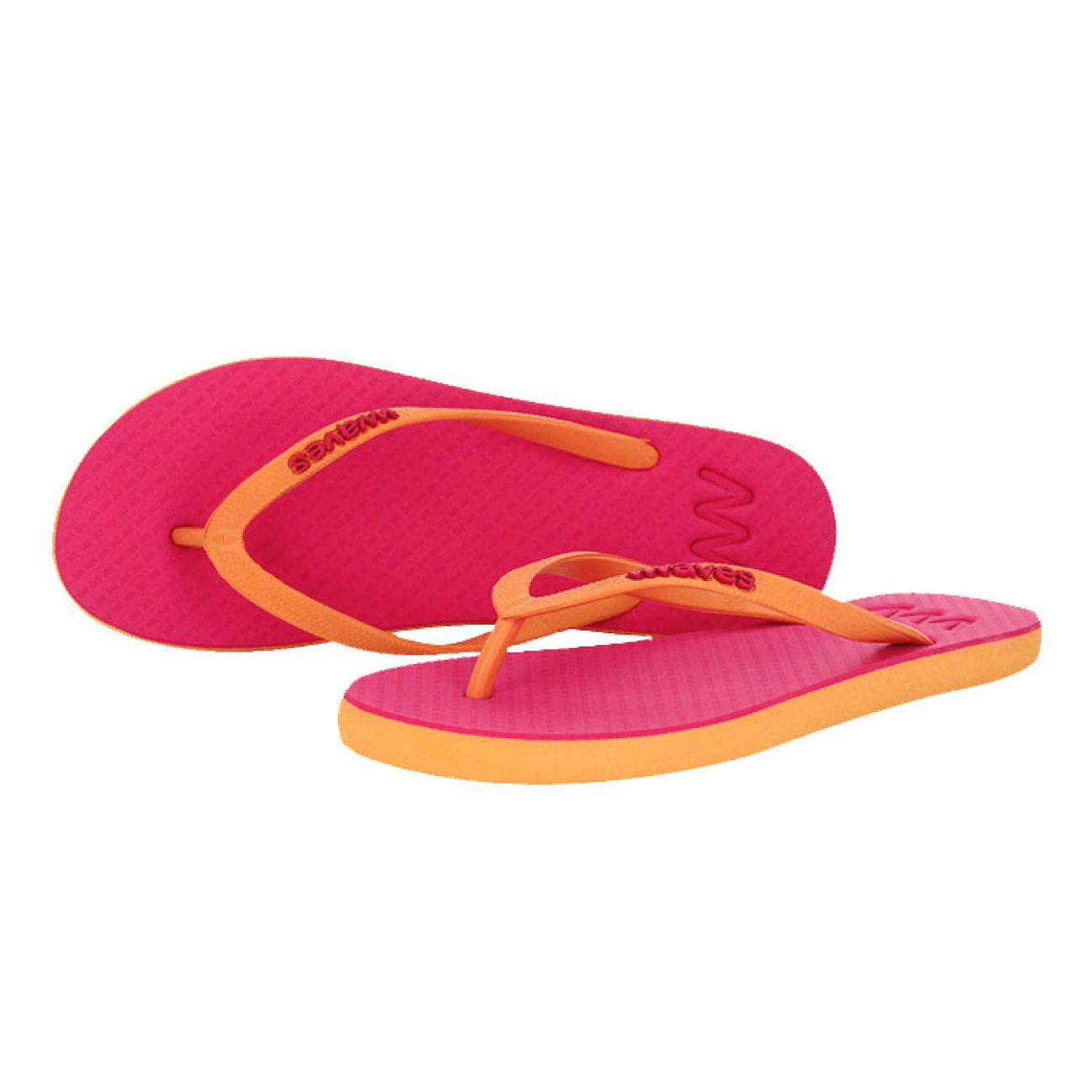 Ojotas de Goma Natural Waves Mujeres Sandalias Chanclas Playa Piscina