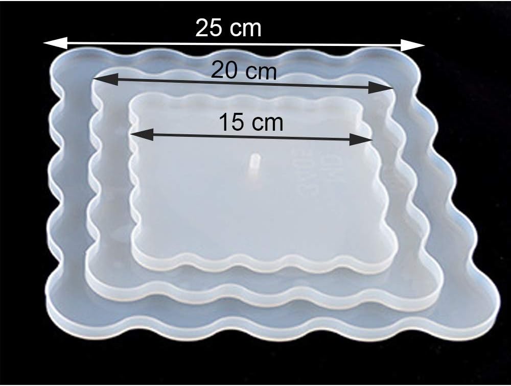 Molde de Silicona para Bandeja Triple