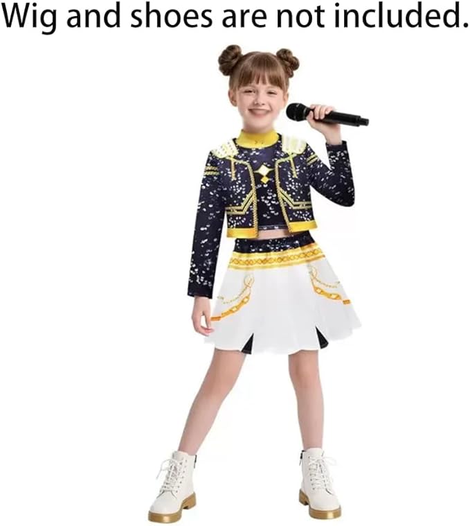 Disfraz Kpop Demon Hunters Guerreras Infantil Zoey Mira Rumi