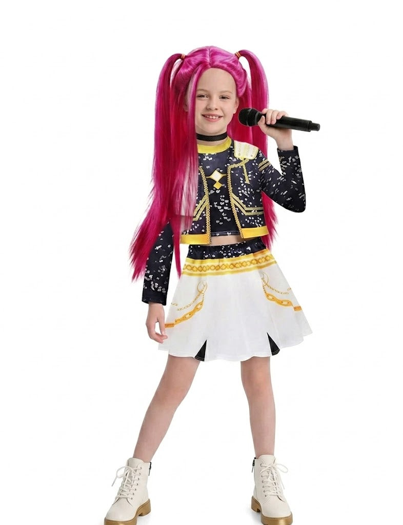 Disfraz Kpop Demon Hunters Guerreras Infantil Zoey Mira Rumi