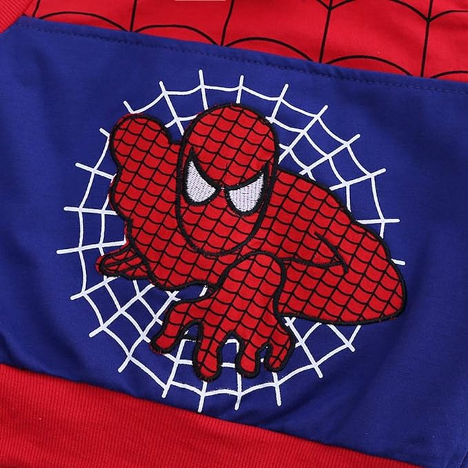 Spiderman Buzo Pantalón Chaleco 3 Piezas - Consiguelo Aqui Uy