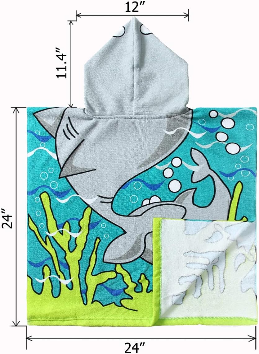 Poncho toallón infantil Secado Rapido - Consiguelo Aqui Uy