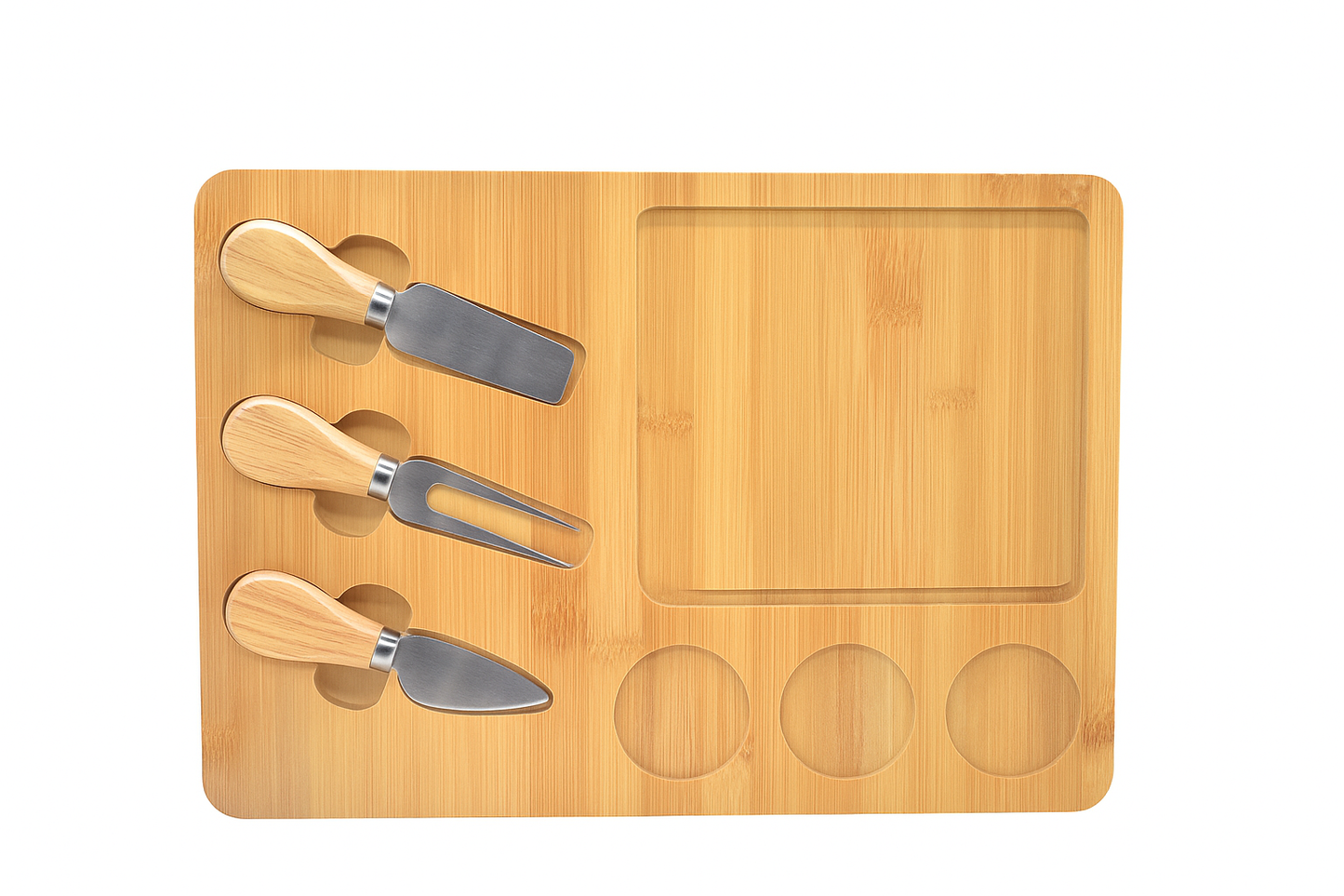 Tabla de Picada con Accesorios Bamboo