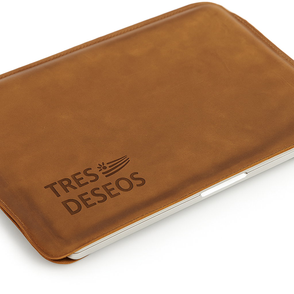 Sobre Funda Laptop Cuero Genuino
