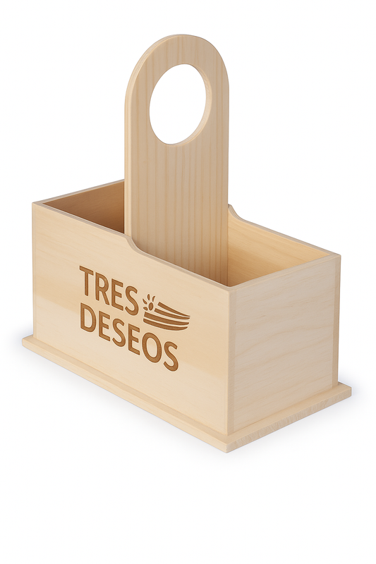 Matera de Pino Claro Personalizada Logo o Nombre