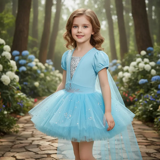 Disfraz Frozen Elsa con tutu