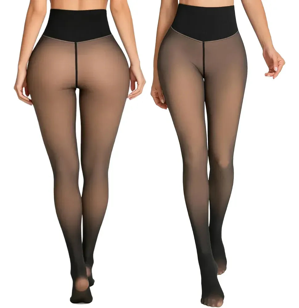 Medias Térmicas Tipo Transparentes 200grs Faja Reductora hasta 2XL