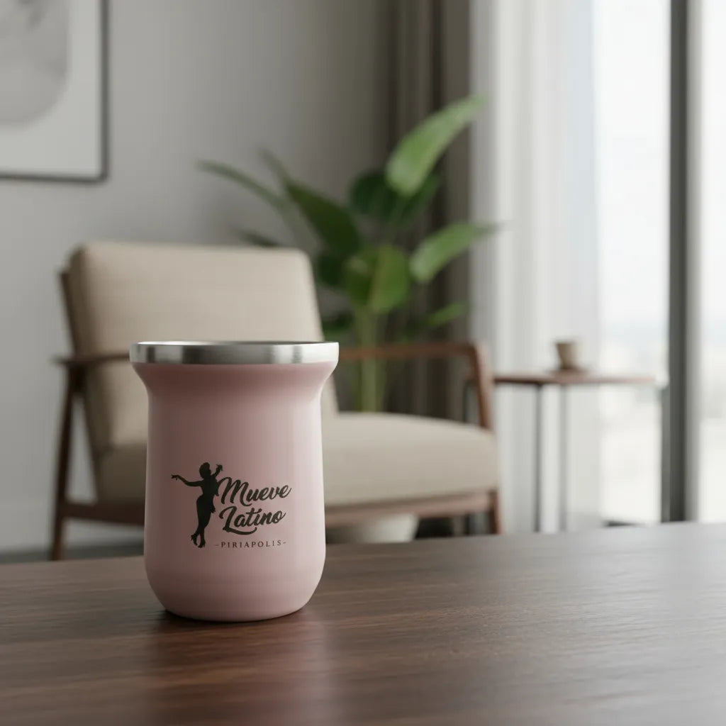 Mate de Acero Inoxidable Personalizado Grabado