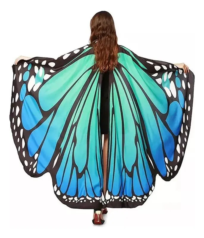 Disfraz Mariposa Mujer Adultos Vincha y Antifaz