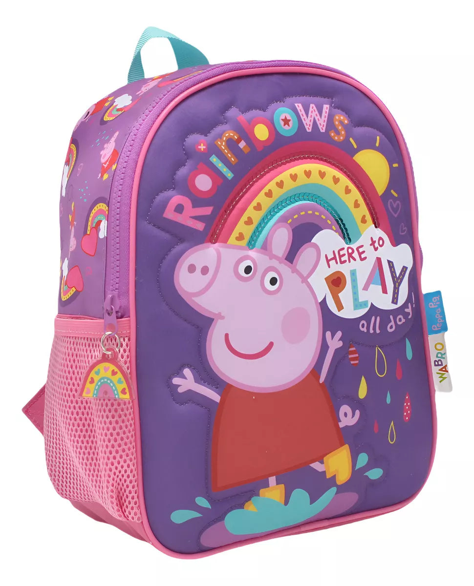 Mochila Peppa Pig Jardin 30cm Infantil