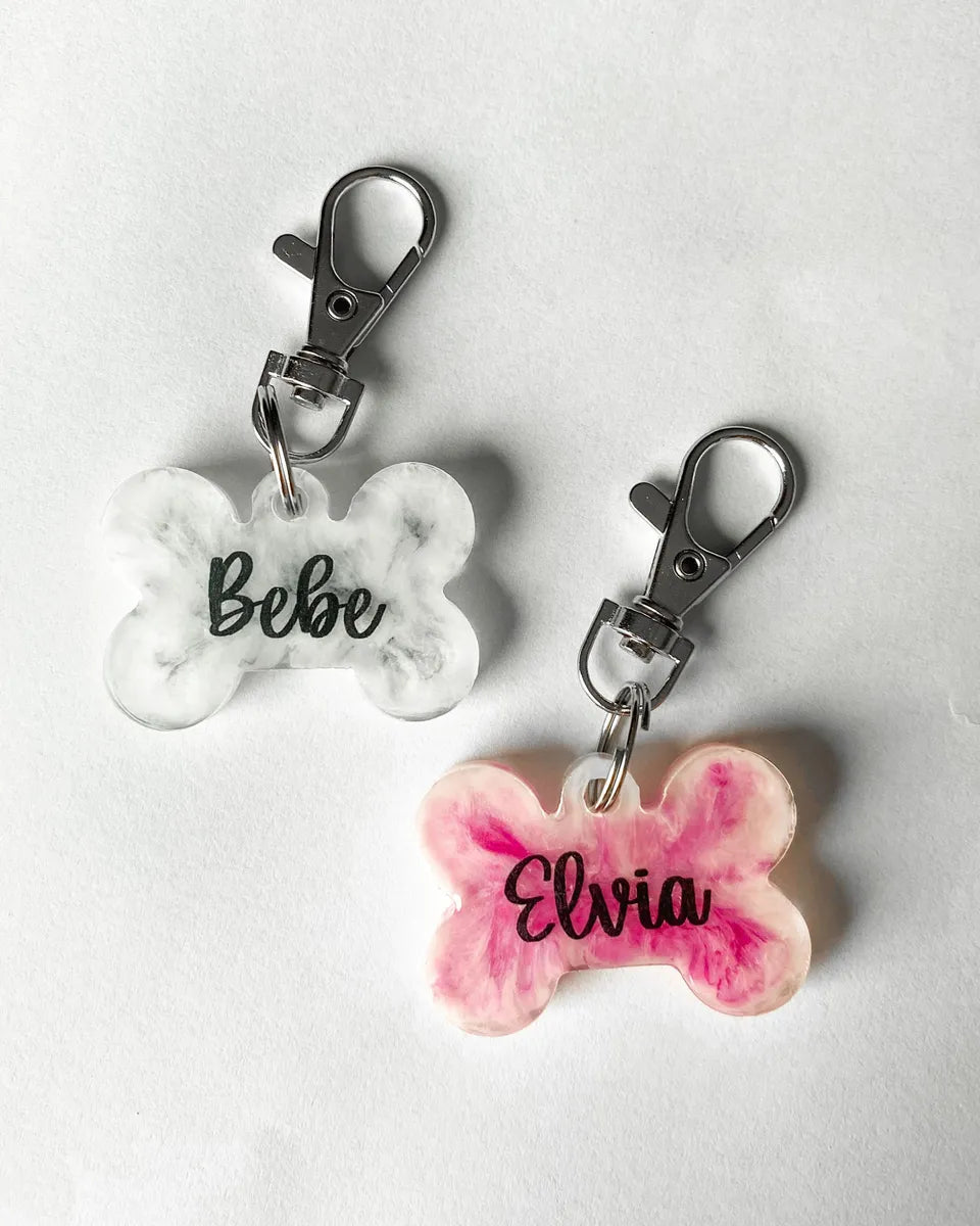 Molde Silicona para resina Chapas para perro Varios Tamaños DJ 1124