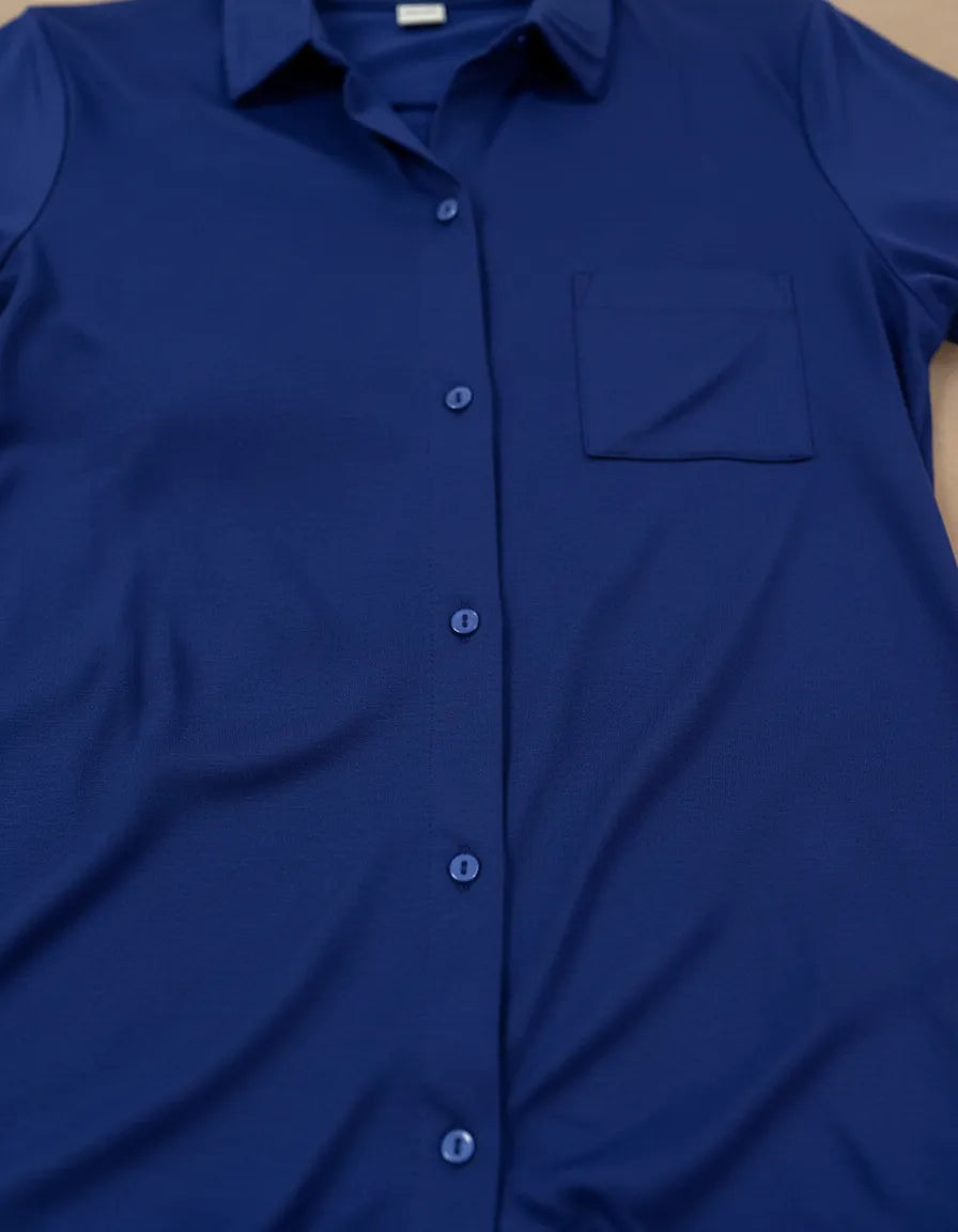 Camisón camisero Mujer Algodón Wasarette